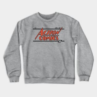 Action Comics Tribute Crewneck Sweatshirt